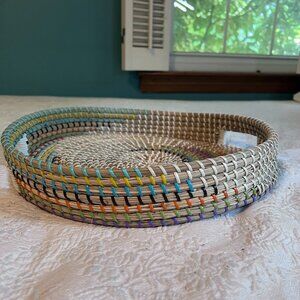 Large Woven Tray (HomeGoods)